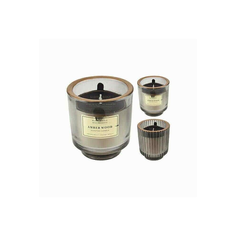 VASO VETRO CCANDELA 9X10 2ASS